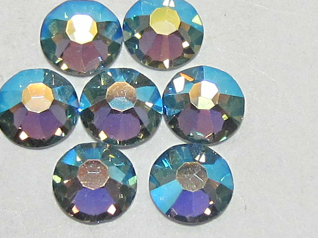 72 pcs. 20ss SMOKED SAPPHIRE AB (maxima) FLATBACK PRECIOSA Rhinestones